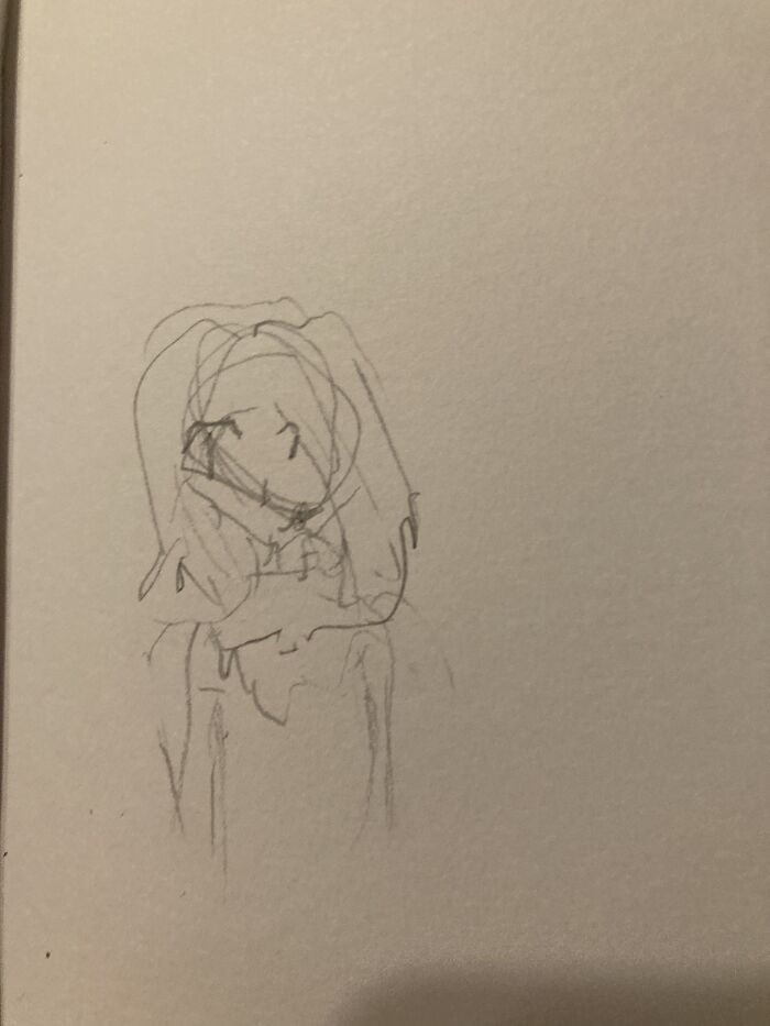 Hey Pandas, Draw Something With Your Non-Dominant Hand And Post It Here (Closed)