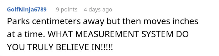 Guy Spots Two Cars Taking Up Multiple Spaces So Nobody Parks Next To Them, Finds A Satisfying Way To Get His Point Across