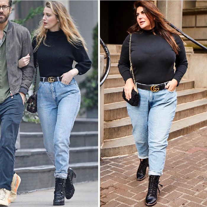 Woman Dresses Like Celebrities To Show That You Don’t Have To Be Skinny To Look Good (45 New Pics) Woman Dresses Like Celebrities To Show That You Don’t Have To Be Skinny To Look Good (45 New Pics)