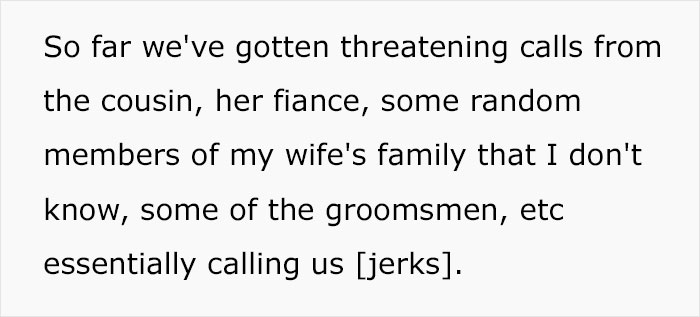 “We’ve Spent Close To $2,000 On All The Materials”: Relatives Invoice Bride After Finding Out They Weren’t Invited To The Wedding “We’ve Spent Close To $2,000 On All The Materials”: Relatives Invoice Bride After Finding Out They Weren’t Invited To The Wedding