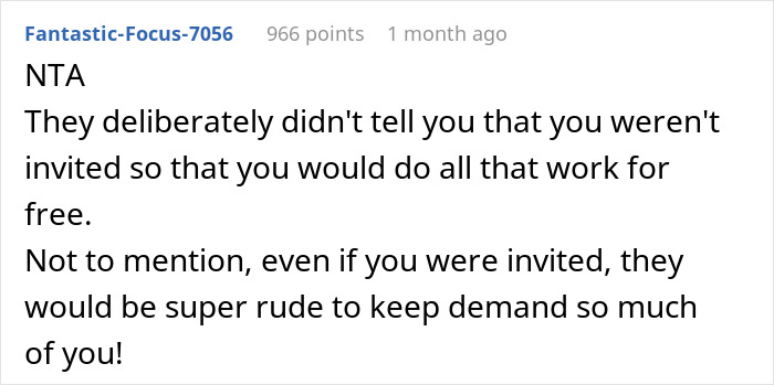 “We’ve Spent Close To $2,000 On All The Materials”: Relatives Invoice Bride After Finding Out They Weren’t Invited To The Wedding “We’ve Spent Close To $2,000 On All The Materials”: Relatives Invoice Bride After Finding Out They Weren’t Invited To The Wedding