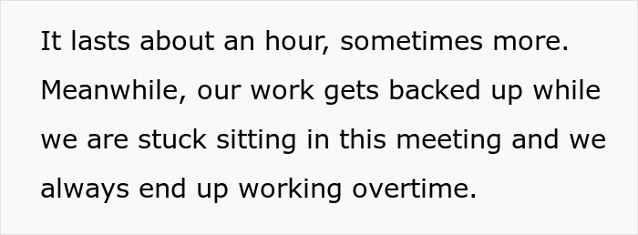 Employees Are Told Their Meeting With The CEO Counts As Lunch, So All 60 Of Them Maliciously Comply