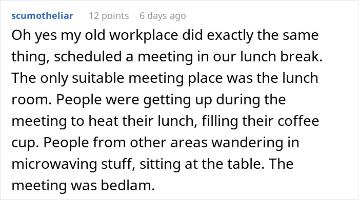 Employees Are Told Their Meeting With The CEO Counts As Lunch, So All 60 Of Them Maliciously Comply