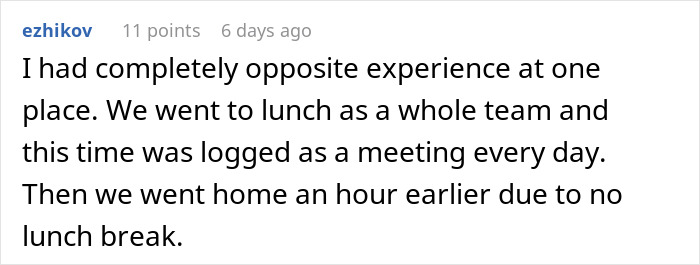 Employees Are Told Their Meeting With The CEO Counts As Lunch, So All 60 Of Them Maliciously Comply