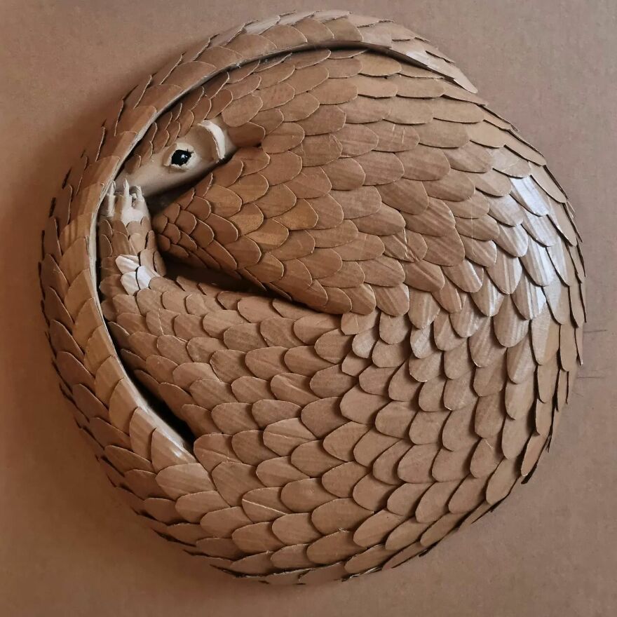 London-Based Artist Is Motivated To Produce Art That Helps Protect Endangered Animal Species By Reusing Discarded Materials For His Life-Like Sculptures (22 Pics) London-Based Artist Is Motivated To Produce Art That Helps Protect Endangered Animal Species By Reusing Discarded Materials For His Life-Like Sculptures (22 Pics)