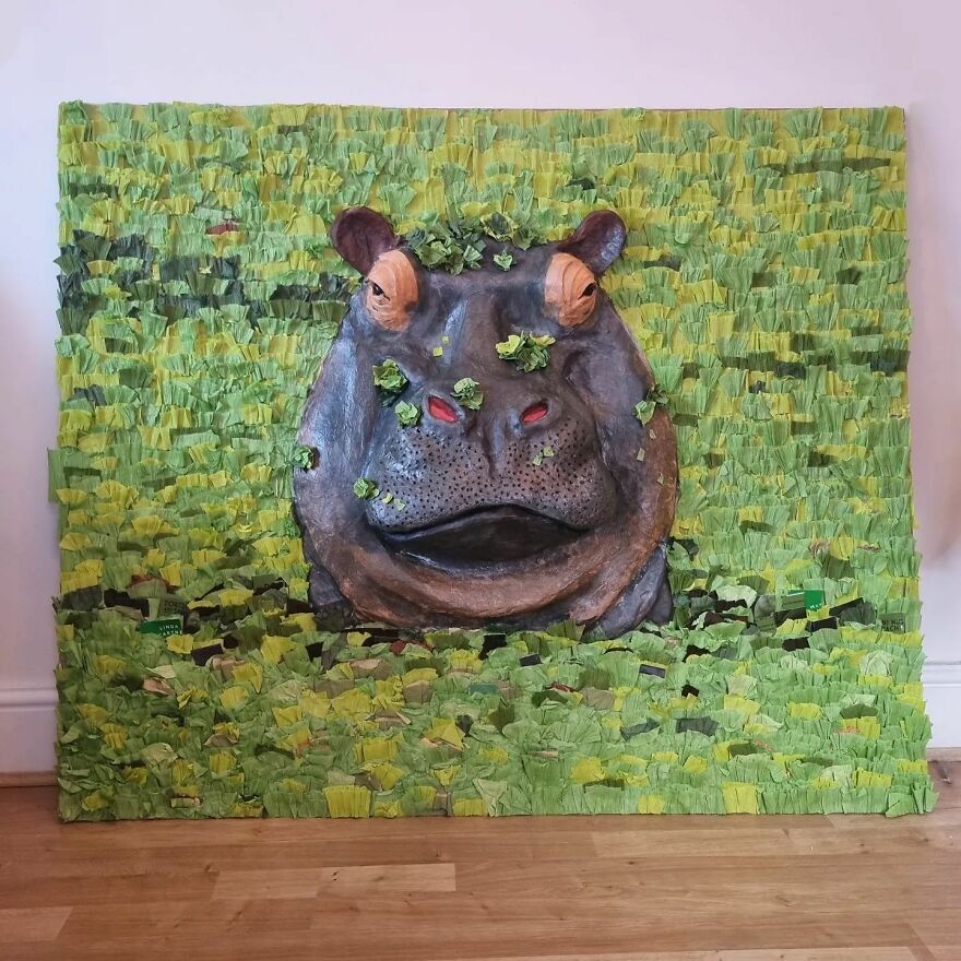 London-Based Artist Is Motivated To Produce Art That Helps Protect Endangered Animal Species By Reusing Discarded Materials For His Life-Like Sculptures (22 Pics) London-Based Artist Is Motivated To Produce Art That Helps Protect Endangered Animal Species By Reusing Discarded Materials For His Life-Like Sculptures (22 Pics)