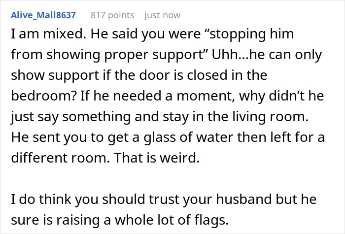 Wife Wonders If She’s Really A Jerk For Not Granting Her Husband And His Grieving Girl Friend Some Privacy Wife Wonders If She’s Really A Jerk For Not Granting Her Husband And His Grieving Girl Friend Some Privacy