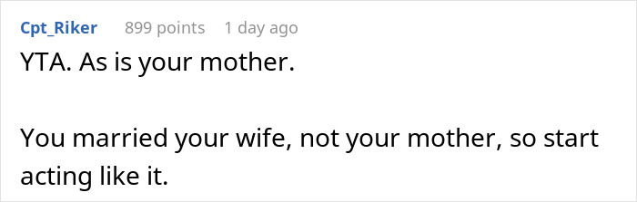 Guy Can’t Believe His Wife Wants To Bail On Family Christmas Because Of His Mom’s Tradition, The Internet Gives Him A Reality Check Guy Can’t Believe His Wife Wants To Bail On Family Christmas Because Of His Mom’s Tradition, The Internet Gives Him A Reality Check