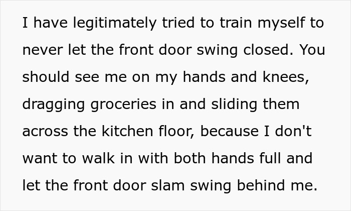 Neighbor ‘Karen’ Keeps Nagging This Person About Them ‘Slamming’ Their Door, Gets Struck With Petty Revenge Neighbor ‘Karen’ Keeps Nagging This Person About Them ‘Slamming’ Their Door, Gets Struck With Petty Revenge