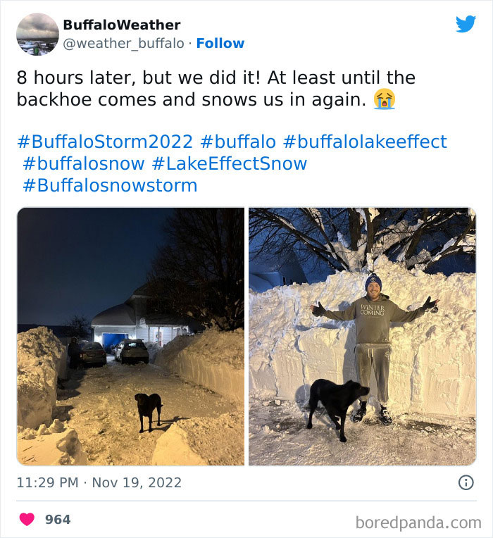 People Are Posting Wild Photos As Buffalo, New York, Digs Up From 6 Feet Of Snow People Are Posting Wild Photos As Buffalo, New York, Digs Up From 6 Feet Of Snow