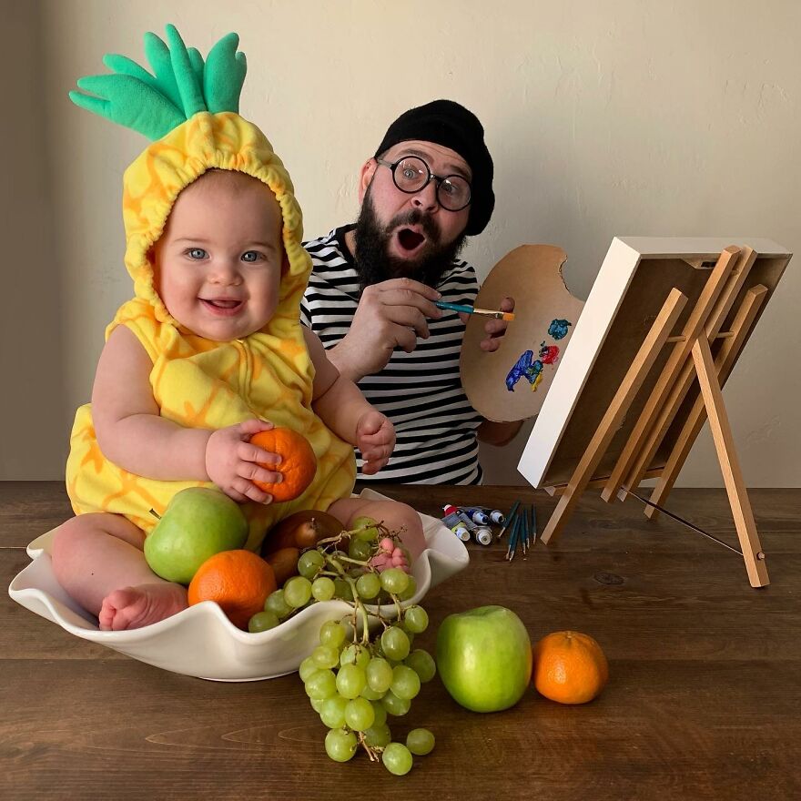 Dad Takes Hilarious Pics With His Daughters In Costumes And They’re Just Too Adorable (40 New Pics)