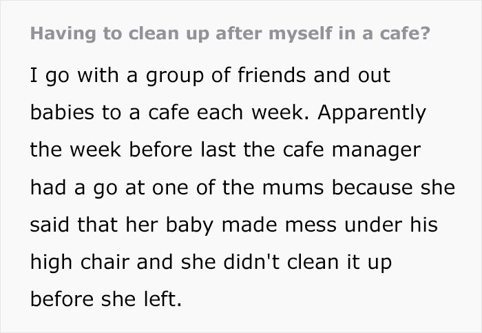Mother Is Handed A Dustpan And A Brush To Clean Up After Her Baby, Wonders If That’s Unreasonable Mother Is Handed A Dustpan And A Brush To Clean Up After Her Baby, Wonders If That’s Unreasonable