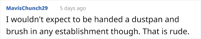 Mother Is Handed A Dustpan And A Brush To Clean Up After Her Baby, Wonders If That’s Unreasonable Mother Is Handed A Dustpan And A Brush To Clean Up After Her Baby, Wonders If That’s Unreasonable