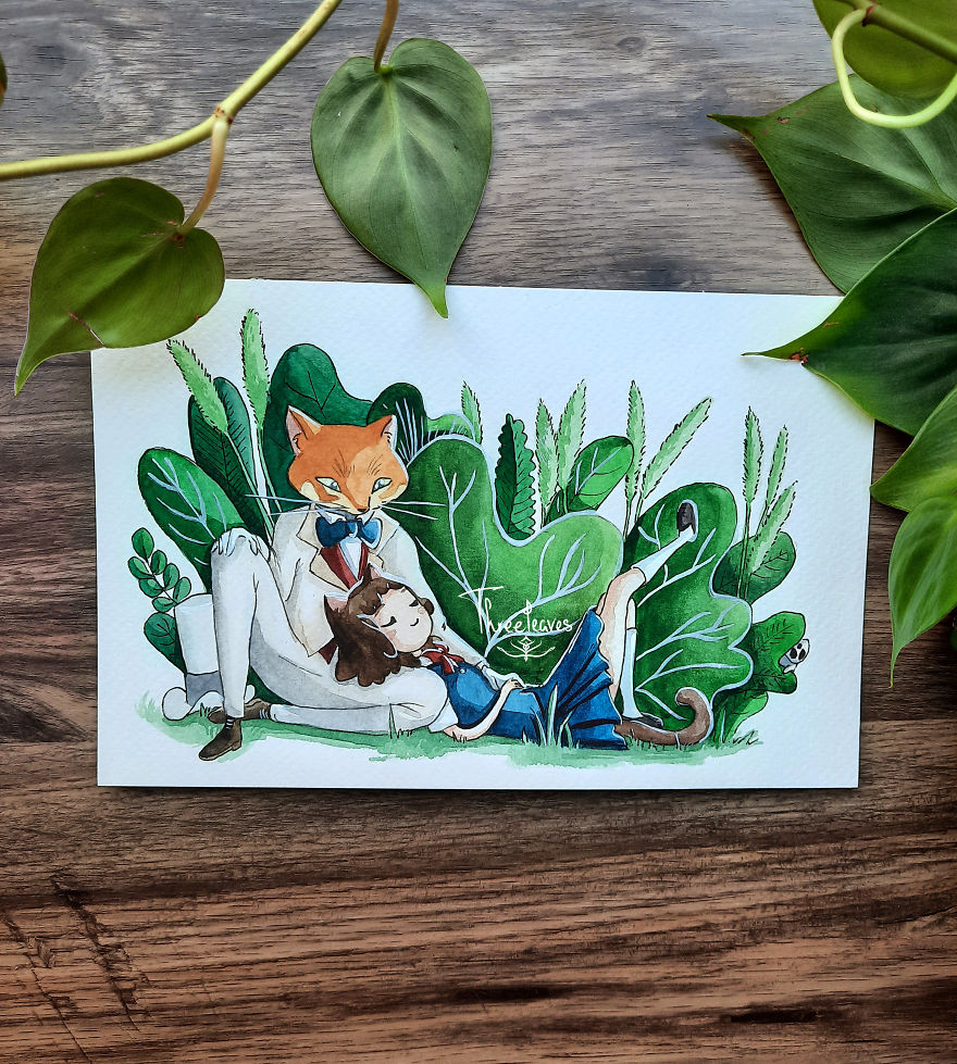 Here Are My 10 Paintings Of Studio Ghibli Characters Hanging Out In Nature Here Are My 10 Paintings Of Studio Ghibli Characters Hanging Out In Nature