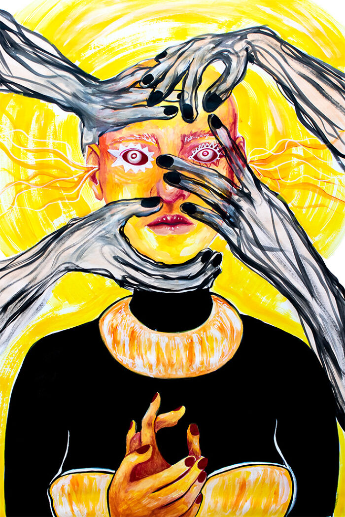 I Create Illustrations Based On The Theme Of Anxiety And On Portraying My Other Inner Experiences (8 Pics) I Create Illustrations Based On The Theme Of Anxiety And On Portraying My Other Inner Experiences (8 Pics)