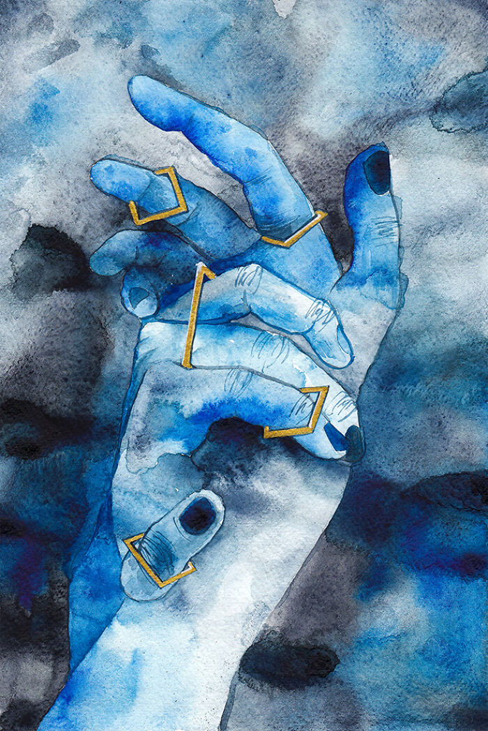 I Create Illustrations Based On The Theme Of Anxiety And On Portraying My Other Inner Experiences (8 Pics)