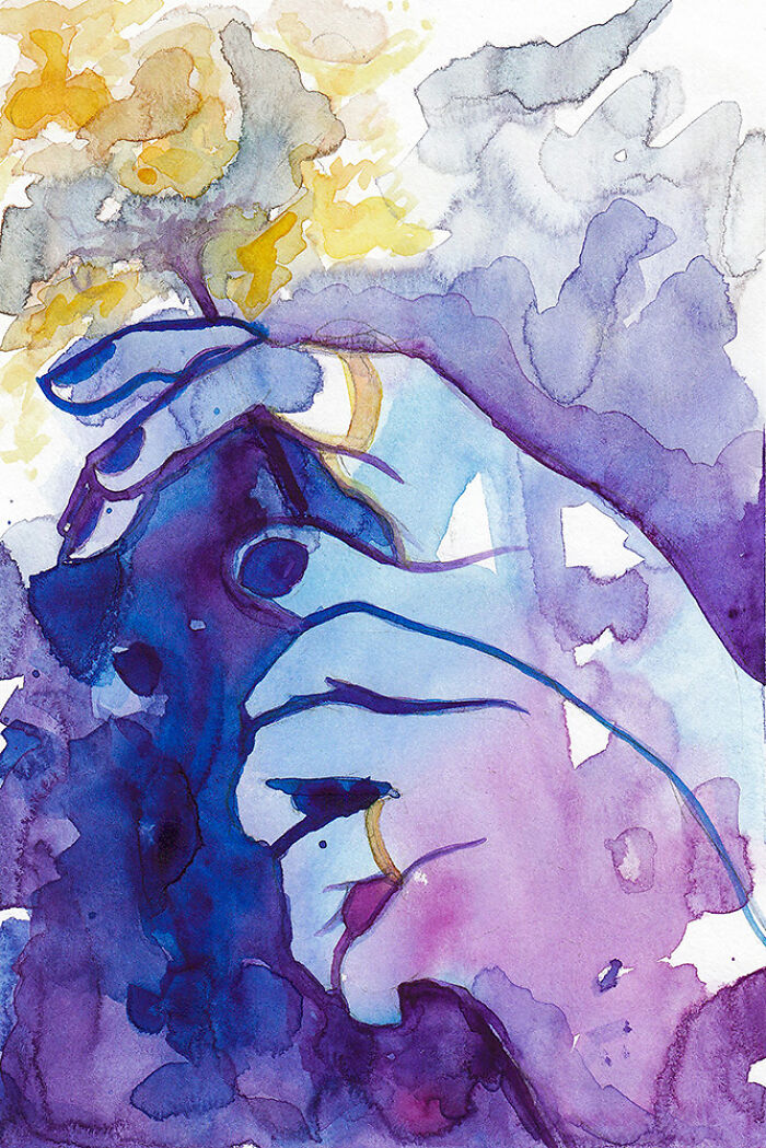 I Create Illustrations Based On The Theme Of Anxiety And On Portraying My Other Inner Experiences (8 Pics)