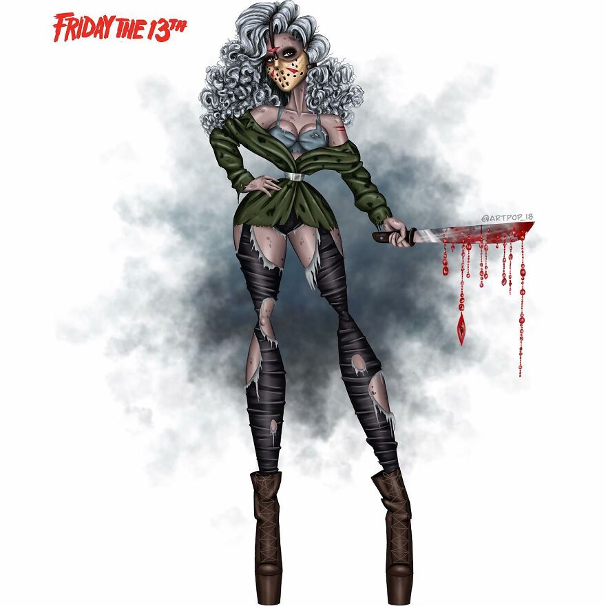 This Artist Illustrates Pop Culture Characters As Fabulous Drag Queens (54 Pics) This Artist Illustrates Pop Culture Characters As Fabulous Drag Queens (54 Pics)