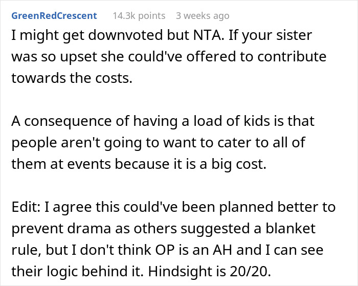 Sister Is At Furious With This Bride For Only Letting 3 Of Her 10 Kids Come To The Wedding Sister Is At Furious With This Bride For Only Letting 3 Of Her 10 Kids Come To The Wedding
