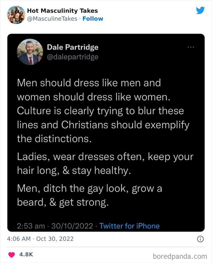 35 “Hot Masculinity Takes” That Are So Wrong, They Had To Be Shamed On This Twitter Page (New Posts) 35 “Hot Masculinity Takes” That Are So Wrong, They Had To Be Shamed On This Twitter Page (New Posts)