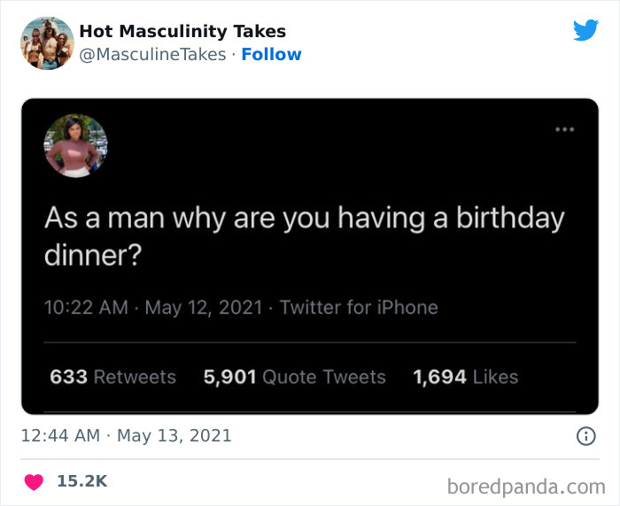 35 “Hot Masculinity Takes” That Are So Wrong, They Had To Be Shamed On This Twitter Page (New Posts) 35 “Hot Masculinity Takes” That Are So Wrong, They Had To Be Shamed On This Twitter Page (New Posts)