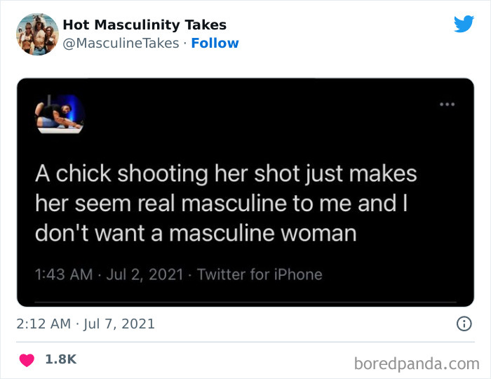 35 “Hot Masculinity Takes” That Are So Wrong, They Had To Be Shamed On This Twitter Page (New Posts) 35 “Hot Masculinity Takes” That Are So Wrong, They Had To Be Shamed On This Twitter Page (New Posts)