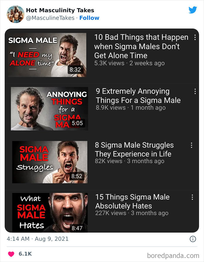 35 “Hot Masculinity Takes” That Are So Wrong, They Had To Be Shamed On This Twitter Page (New Posts) 35 “Hot Masculinity Takes” That Are So Wrong, They Had To Be Shamed On This Twitter Page (New Posts)