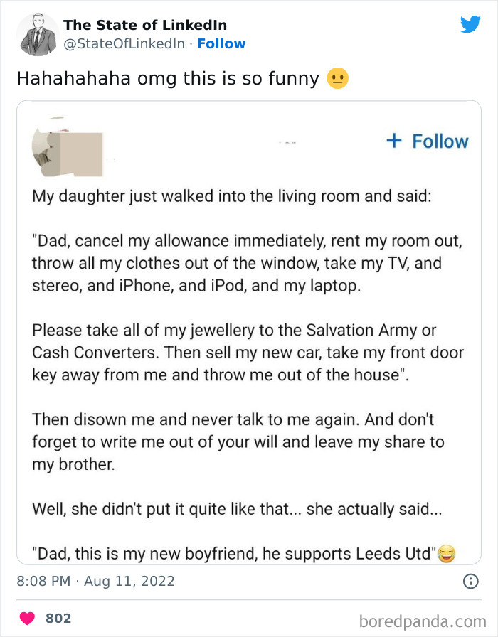 “The State Of LinkedIn” Twitter Page Exposes The Cringiest And Most Out-Of-Touch Posts On LinkedIn (30 Pics) “The State Of LinkedIn” Twitter Page Exposes The Cringiest And Most Out-Of-Touch Posts On LinkedIn (30 Pics)