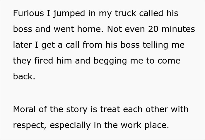 Company “Grump” Tells Coworker Off For Getting Him The Wrong Coffee, Orders Him To “Do What He’s Told To”, Lives To Regret It Company “Grump” Tells Coworker Off For Getting Him The Wrong Coffee, Orders Him To “Do What He’s Told To”, Lives To Regret It