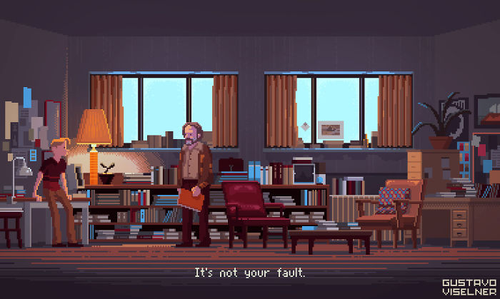 I Create Pixel-Art Game Scenes Inspired By The Most Adored Movies And TV Series Of The Past (30 New Pics)