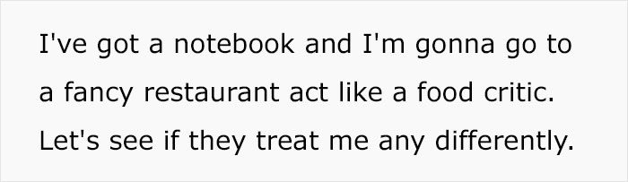 21 Y.O. Guy Went To A Michelin Star Restaurant And Pretended To Be A Food Critic, Goes Viral Online 21 Y.O. Guy Went To A Michelin Star Restaurant And Pretended To Be A Food Critic, Goes Viral Online