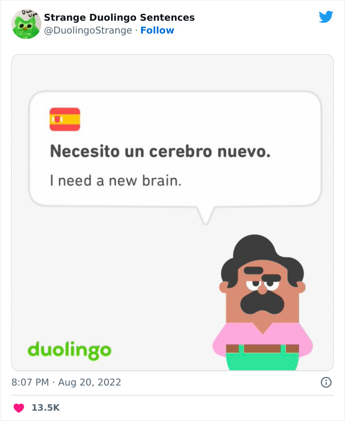 40 Of Duolingo’s Funniest And Most Random Translation Prompts, As Shared By This Twitter Account 40 Of Duolingo’s Funniest And Most Random Translation Prompts, As Shared By This Twitter Account