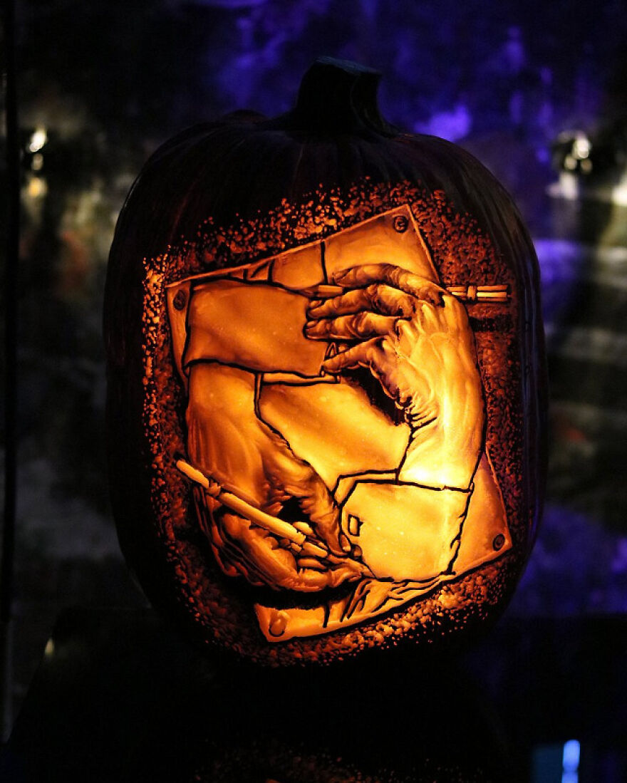 Incredibly Detailed Pumpkins With References To Pop-Culture, Movies, Celebrities And Other Things Made By This Artist (63 Pics)