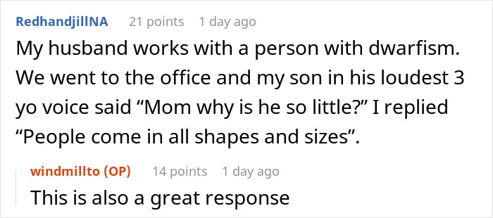 Mom Attempts To Lecture Her Kid By Using A Person With Dwarfism As A Threat, It Backfires When The Person Speaks Up