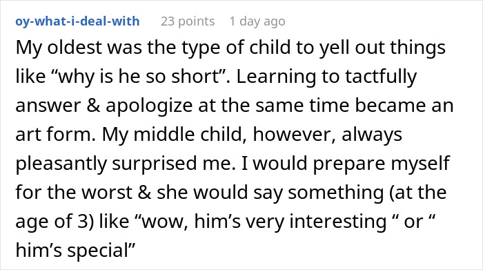 Mom Attempts To Lecture Her Kid By Using A Person With Dwarfism As A Threat, It Backfires When The Person Speaks Up