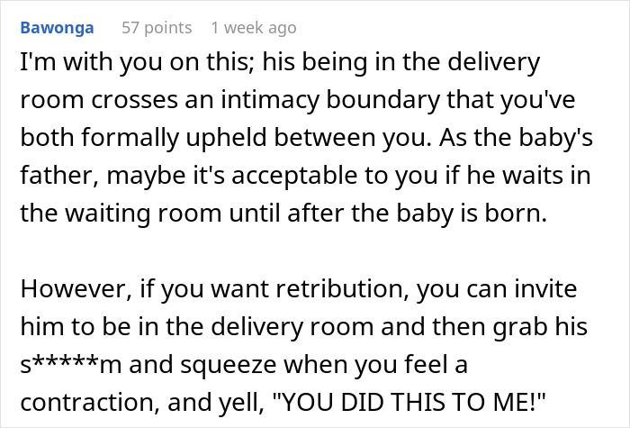 Pregnant Woman Discovers Her Husband’s Cheating On Her, Ends Up Banning Him From The Delivery Room Pregnant Woman Discovers Her Husband’s Cheating On Her, Ends Up Banning Him From The Delivery Room