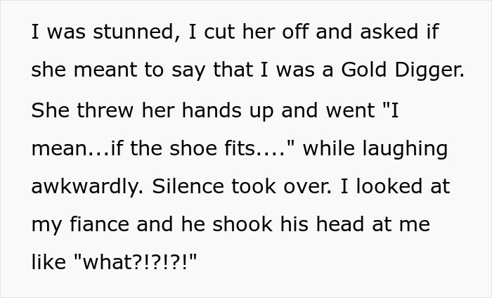 “I Snapped”: Fiancé’s Family Implies That This Woman Is A Gold Digger, So She “Exposes” His Unemployment At The Dinner Table “I Snapped”: Fiancé’s Family Implies That This Woman Is A Gold Digger, So She “Exposes” His Unemployment At The Dinner Table