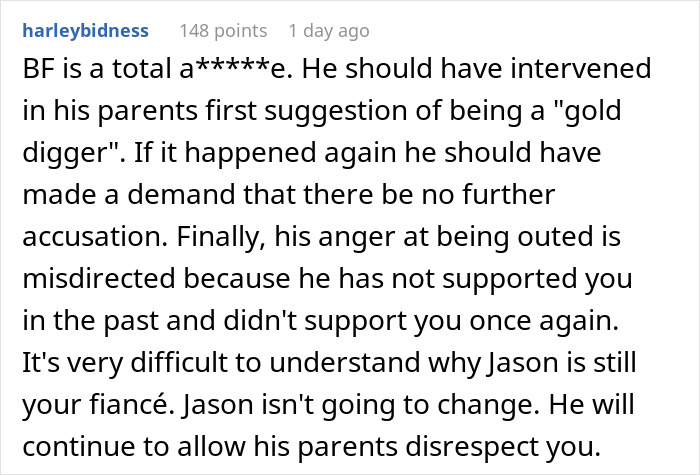 “I Snapped”: Fiancé’s Family Implies That This Woman Is A Gold Digger, So She “Exposes” His Unemployment At The Dinner Table “I Snapped”: Fiancé’s Family Implies That This Woman Is A Gold Digger, So She “Exposes” His Unemployment At The Dinner Table