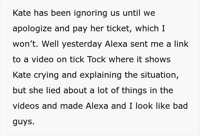 “Kate Was Absolutely Terrible In Her Teenager Years”: Dad Doesn’t Pay For His 23 Y.O. Daughter’s Plane Ticket But Covers The Younger Daughter’s Ticket “Kate Was Absolutely Terrible In Her Teenager Years”: Dad Doesn’t Pay For His 23 Y.O. Daughter’s Plane Ticket But Covers The Younger Daughter’s Ticket