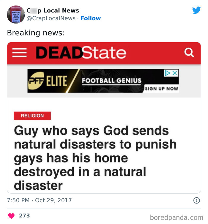 50 Fun Headlines From Local News That Are Unhinged And Bizarre 50 Fun Headlines From Local News That Are Unhinged And Bizarre