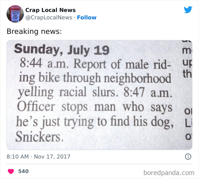50 Fun Headlines From Local News That Are Unhinged And Bizarre 50 Fun Headlines From Local News That Are Unhinged And Bizarre