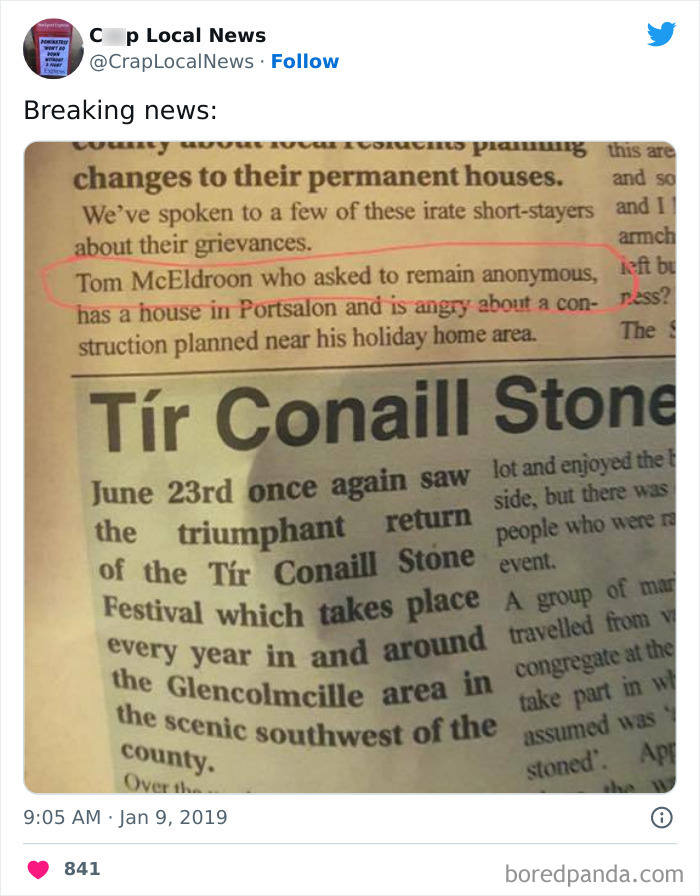 50 Fun Headlines From Local News That Are Unhinged And Bizarre 50 Fun Headlines From Local News That Are Unhinged And Bizarre