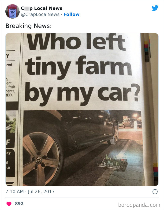 50 Fun Headlines From Local News That Are Unhinged And Bizarre 50 Fun Headlines From Local News That Are Unhinged And Bizarre