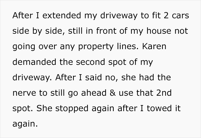 Karen Leaves A Note Saying That Her Guests Will Park In This Woman’s Driveway, But She’s Not Having It Karen Leaves A Note Saying That Her Guests Will Park In This Woman’s Driveway, But She’s Not Having It