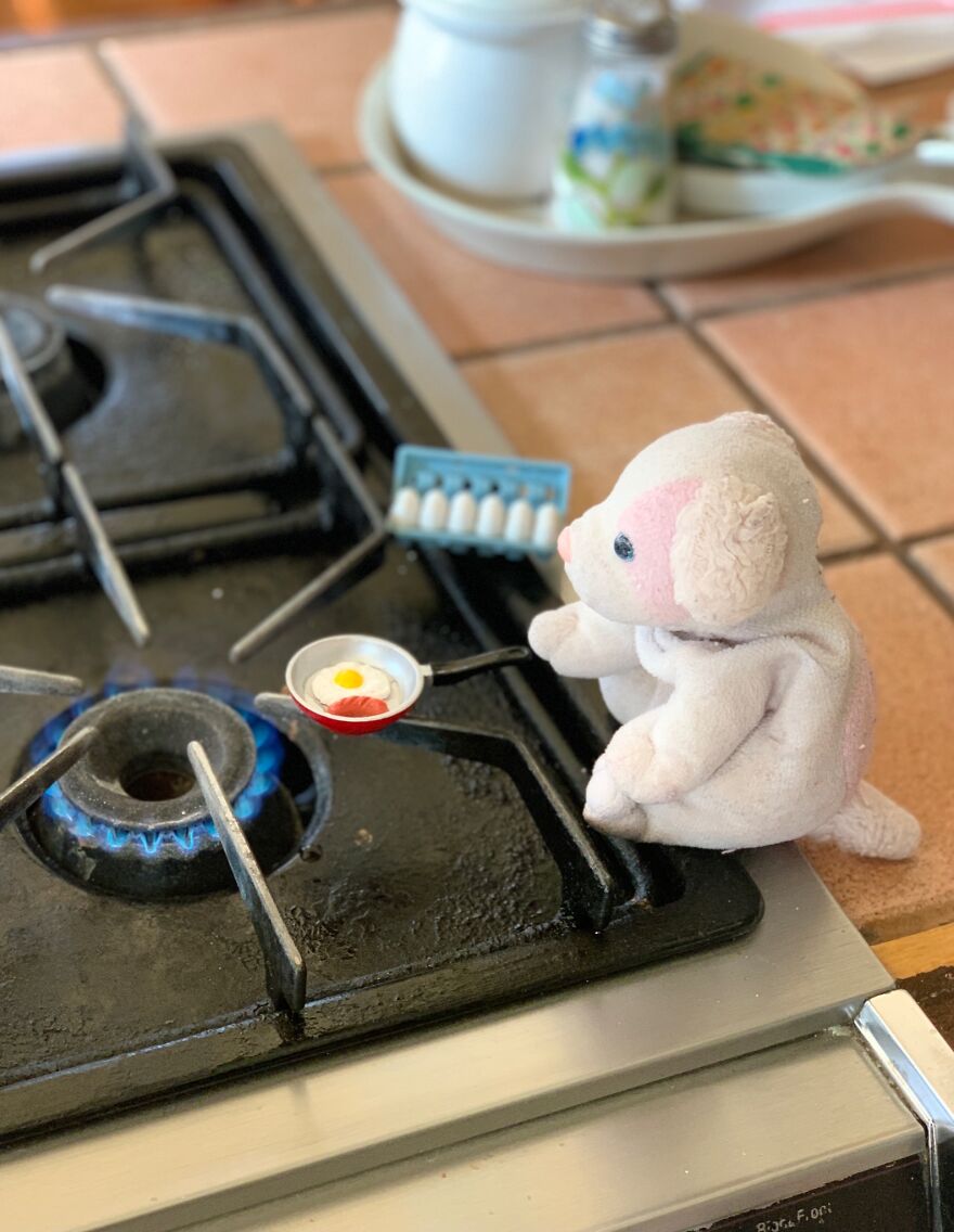 My Daughter Went To College And Left Her Childhood Toy At Home, So I Took These 40 Photos To Cheer Up And Fight The ‘Empty Nest Syndrome’ My Daughter Went To College And Left Her Childhood Toy At Home, So I Took These 40 Photos To Cheer Up And Fight The ‘Empty Nest Syndrome’