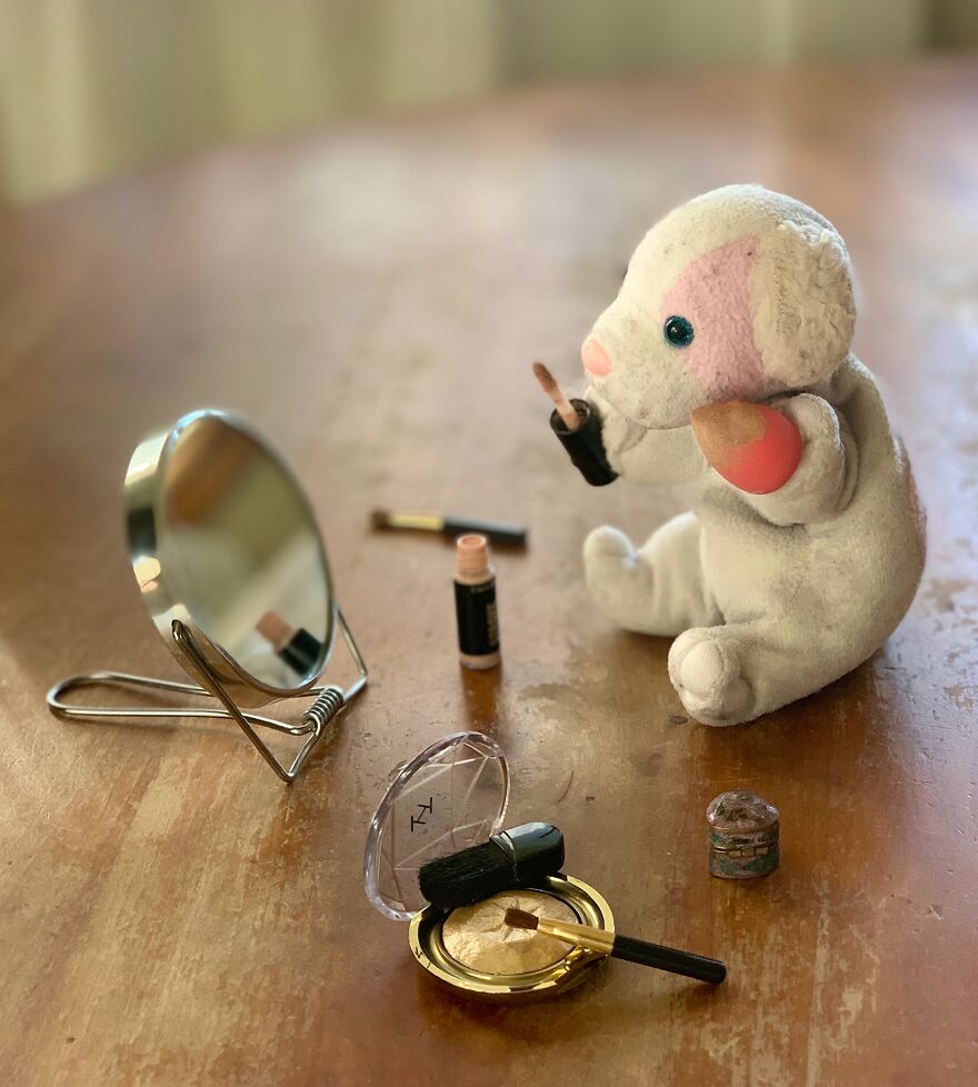My Daughter Went To College And Left Her Childhood Toy At Home, So I Took These 40 Photos To Cheer Up And Fight The ‘Empty Nest Syndrome’ My Daughter Went To College And Left Her Childhood Toy At Home, So I Took These 40 Photos To Cheer Up And Fight The ‘Empty Nest Syndrome’