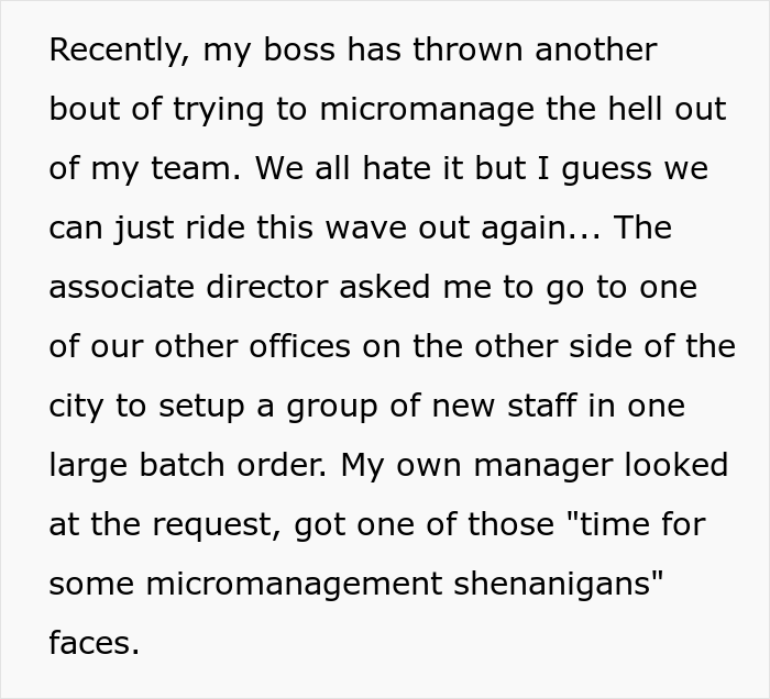 Employee Teaches Entitled Boss A Lesson By Doing Exactly What He Asked, Turns A 10-Minute Task Into A 3-Day Project Employee Teaches Entitled Boss A Lesson By Doing Exactly What He Asked, Turns A 10-Minute Task Into A 3-Day Project