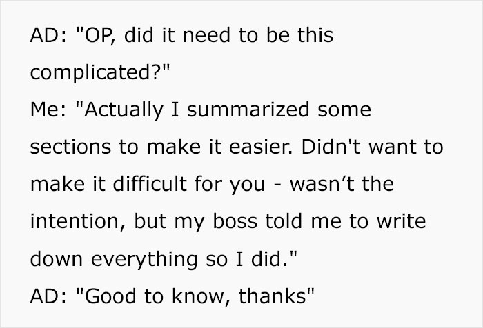 Employee Teaches Entitled Boss A Lesson By Doing Exactly What He Asked, Turns A 10-Minute Task Into A 3-Day Project Employee Teaches Entitled Boss A Lesson By Doing Exactly What He Asked, Turns A 10-Minute Task Into A 3-Day Project