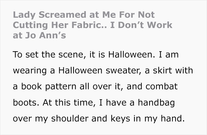 &#8220;I&#8217;m Going To Report You To A Manager!&#8221;: &#8216;Old White Lady&#8217; Mistakes Customer For An Employee, Gets Mocked Instead