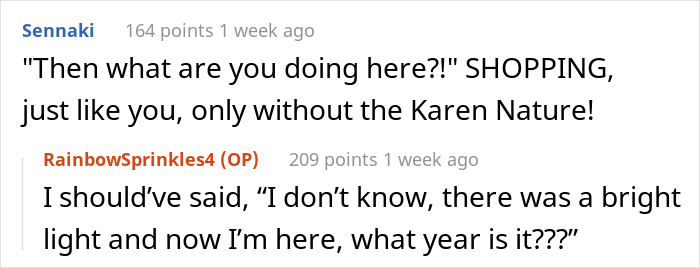 &#8220;I&#8217;m Going To Report You To A Manager!&#8221;: &#8216;Old White Lady&#8217; Mistakes Customer For An Employee, Gets Mocked Instead